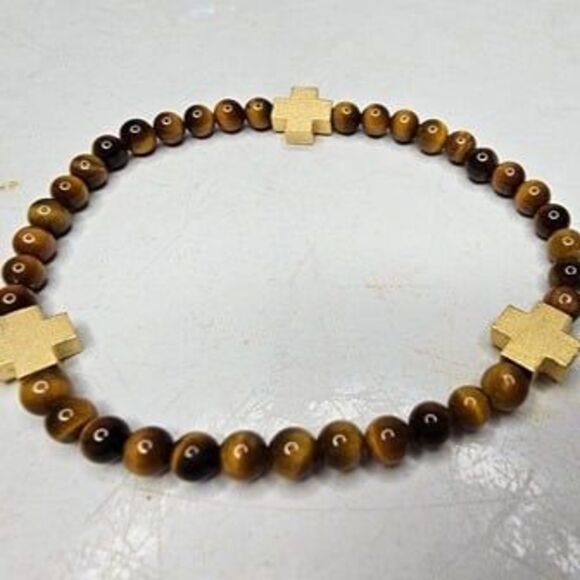 Lot of 2 Stretch Religious Bracelet - Picture 2 of 5